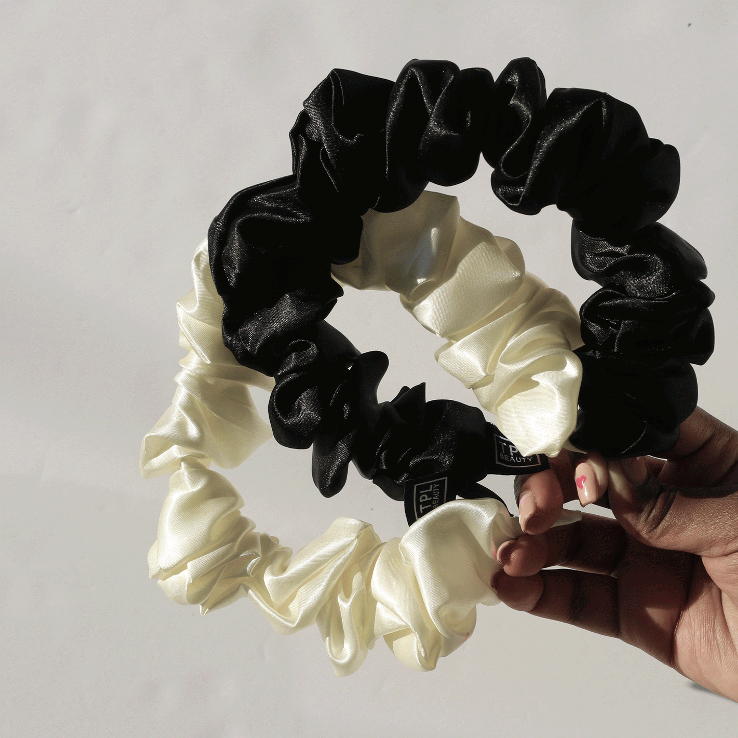 SILK BUBBLE HEADBAND 3-Pack | 100% Pure Silk Scrunchie Headbands