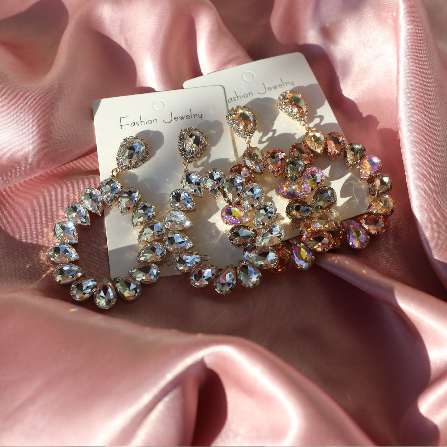 CRYSTAL DROP EARRING | Statement Drop Earrings