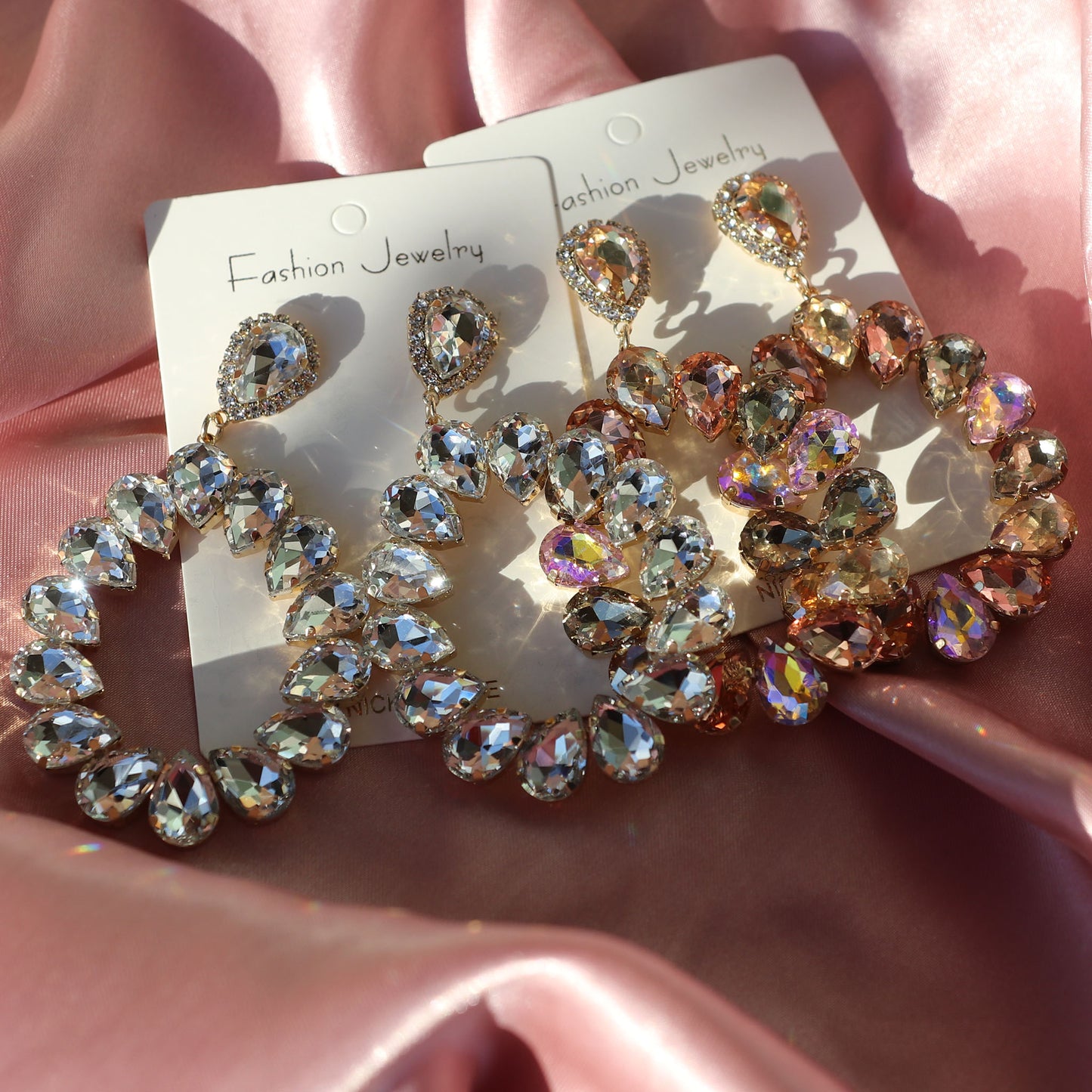 CRYSTAL DROP EARRING | Statement Drop Earrings