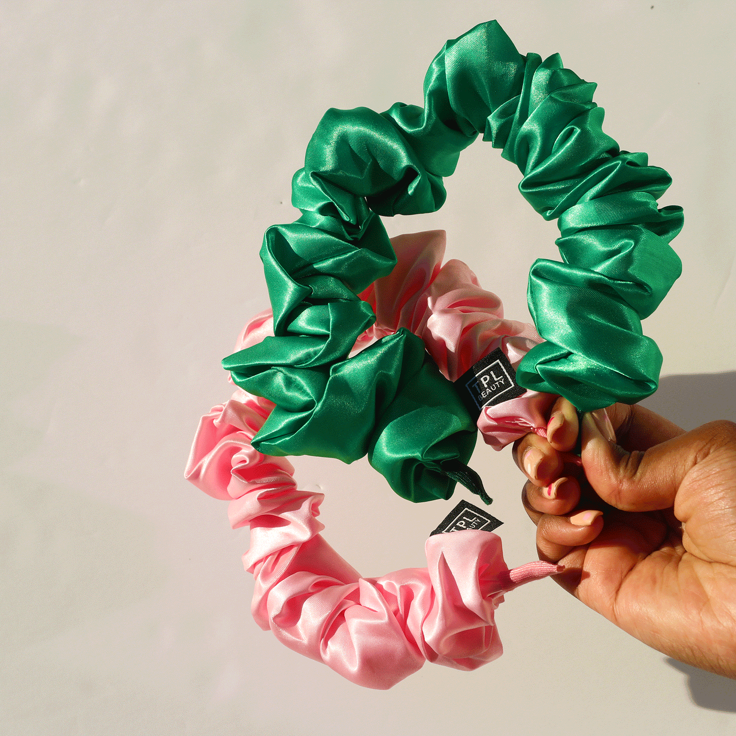 SILK BUBBLE HEADBAND 3-Pack | 100% Pure Silk Scrunchie Headbands